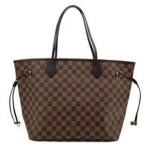 Louis Vuitton Neverfull Brown Damier Ebene Tote Bag